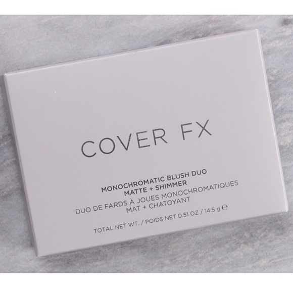 Cover FX Monochromatic Duo Blush - pink dahlia NEW - Picture 3 of 5